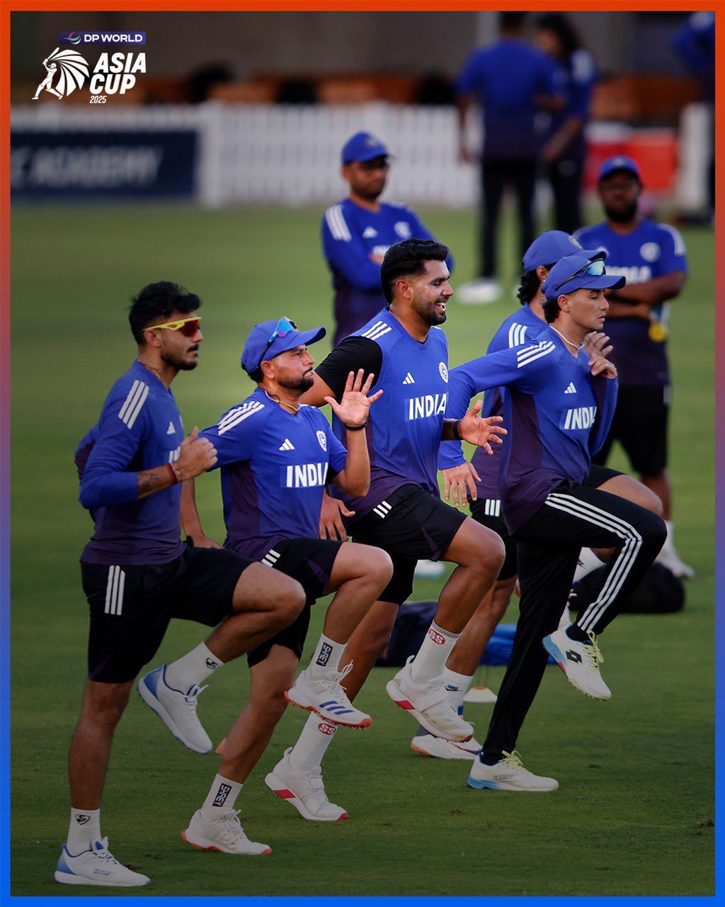 India team players during a training  session. @ACC/X