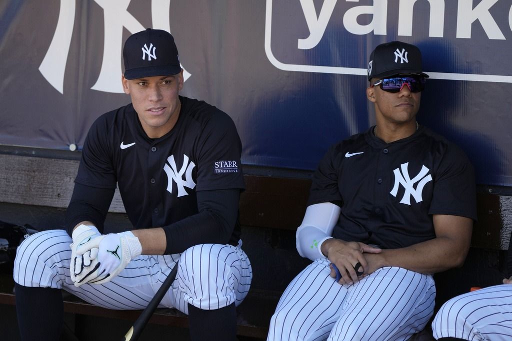 Aaron Judge y Juan Soto