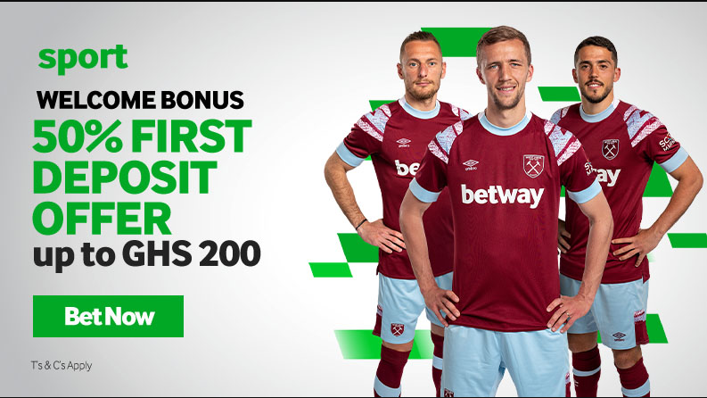 Image showing the Welcome Bonus of Betway