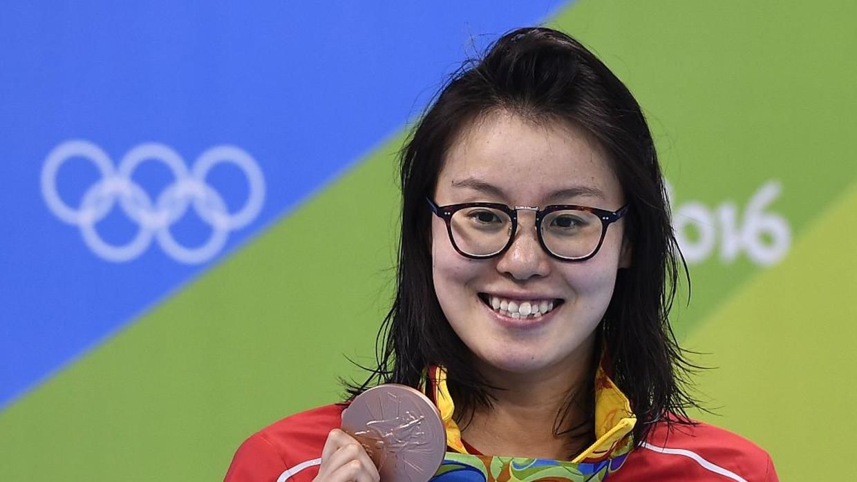 Fu Yuanhui, nadadora china que rompió el tabú sobre la menstruación