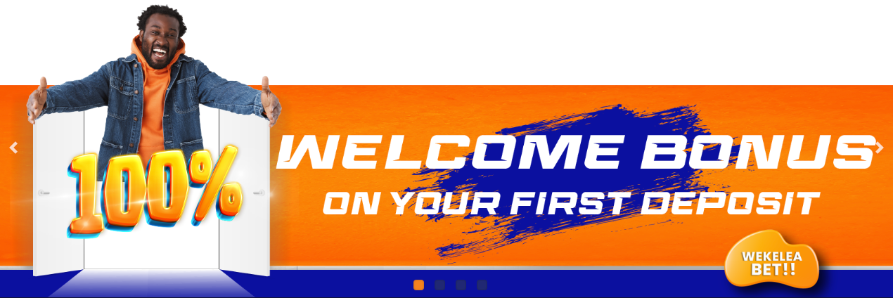 Shabiki Welcome Bonus image An image of the Shabiki 100% Welcome Bet Bonus