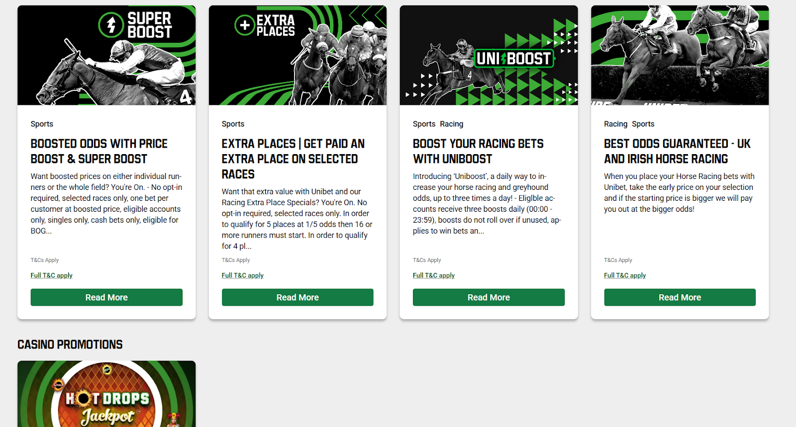 Unibet Promotions