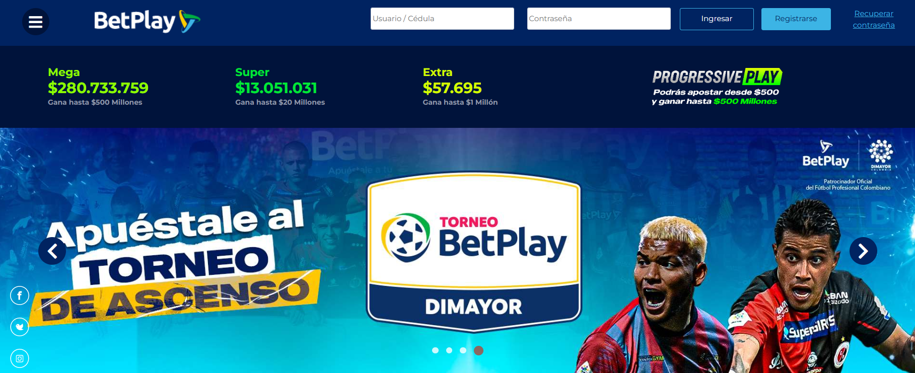 Betplay Apuestas Deportivas en vivo & Bono (JULIO 2024) | Colombia
