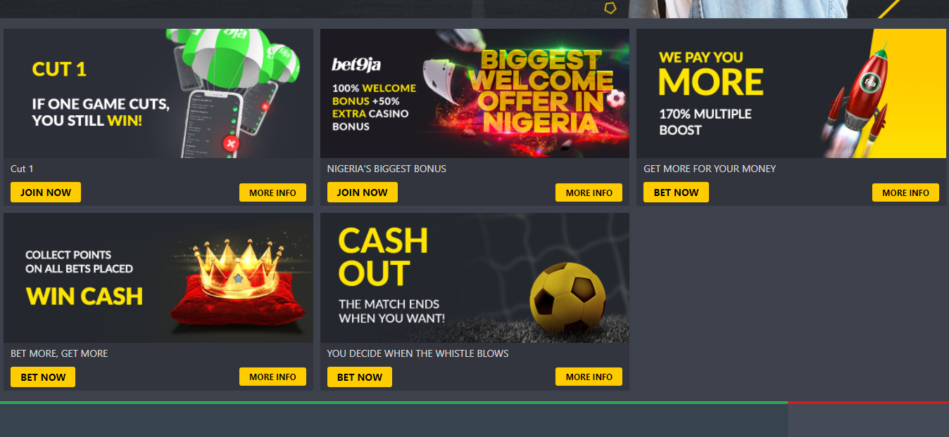 bet9ja promotion offers page