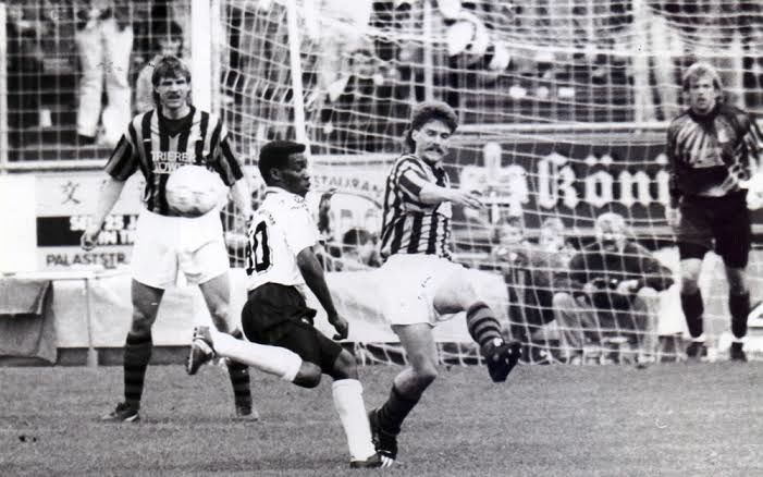 Okocha in FC Saarbrucken Okocha in FC Saarbrucken