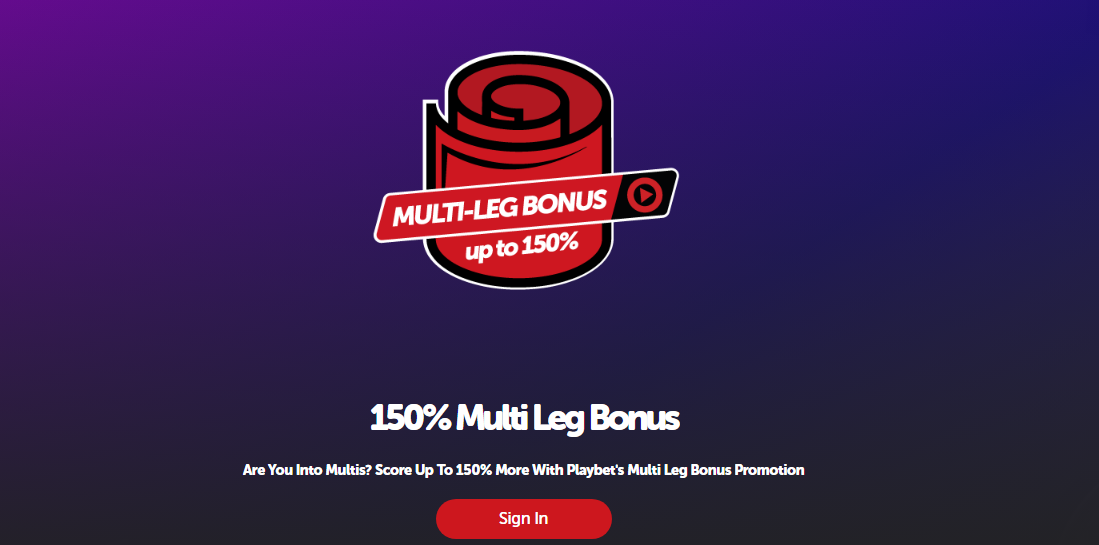 Playbet Sports Bonuses