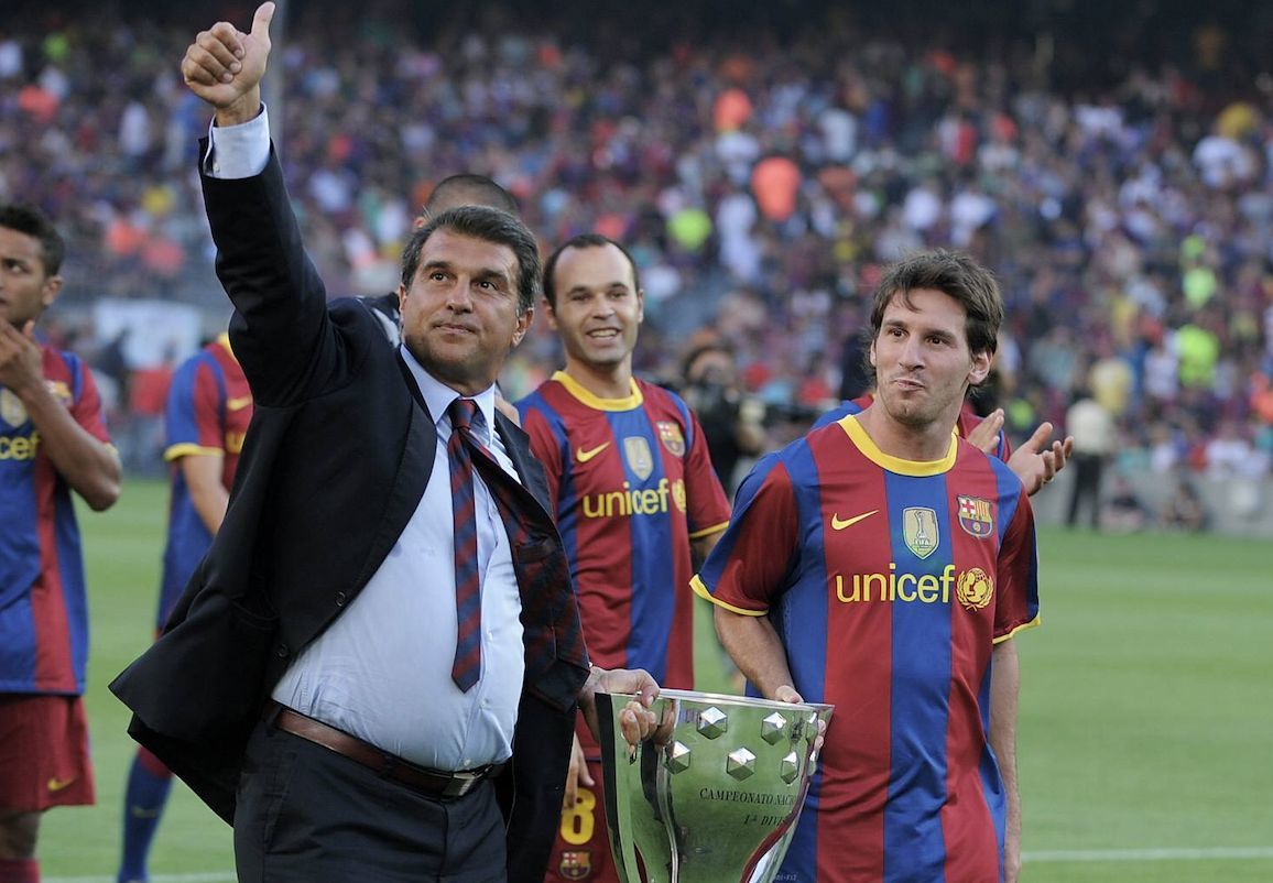 Joan Laporta, Lionel Messi