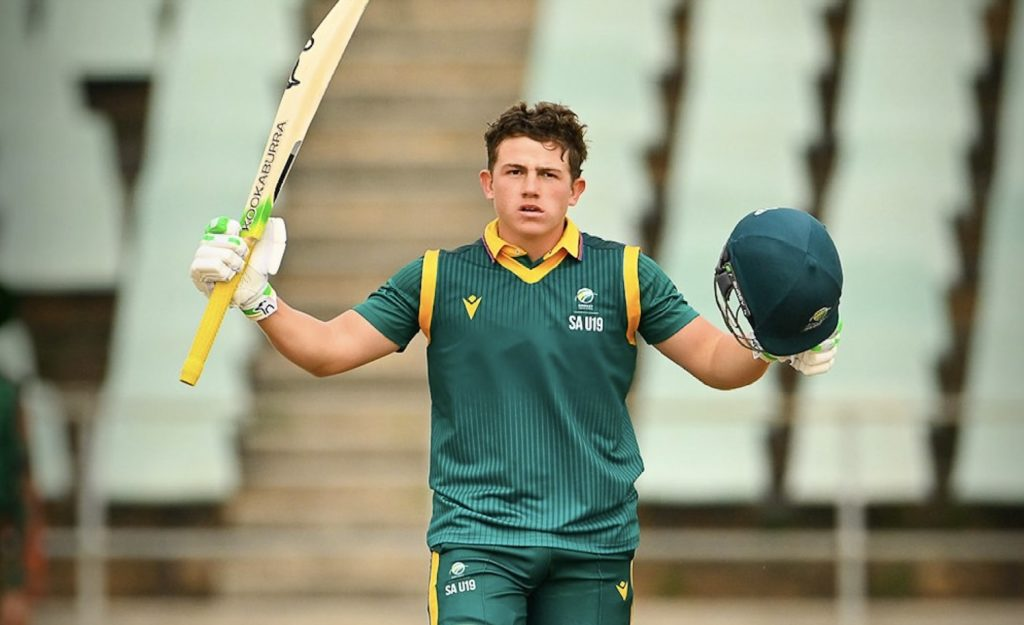 Jorich van Schalkwyk broke the record for the highest score by an SA U19 batsman in the third Youth ODI against Bangladesh in Benoni on Tuesday. Jorich van Schalkwyk broke the record for the highest score by an SA U19 batsman in the third Youth ODI against Bangladesh in Benoni on Tuesday.