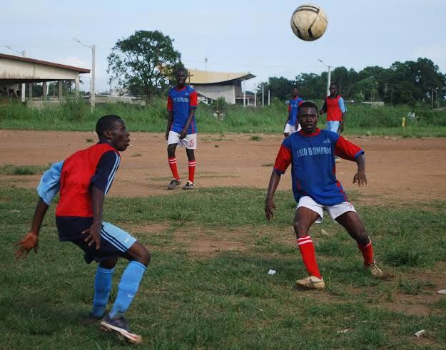 Young Football players