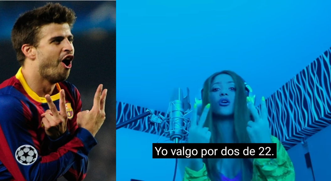 Gerard Piqué y Shakira