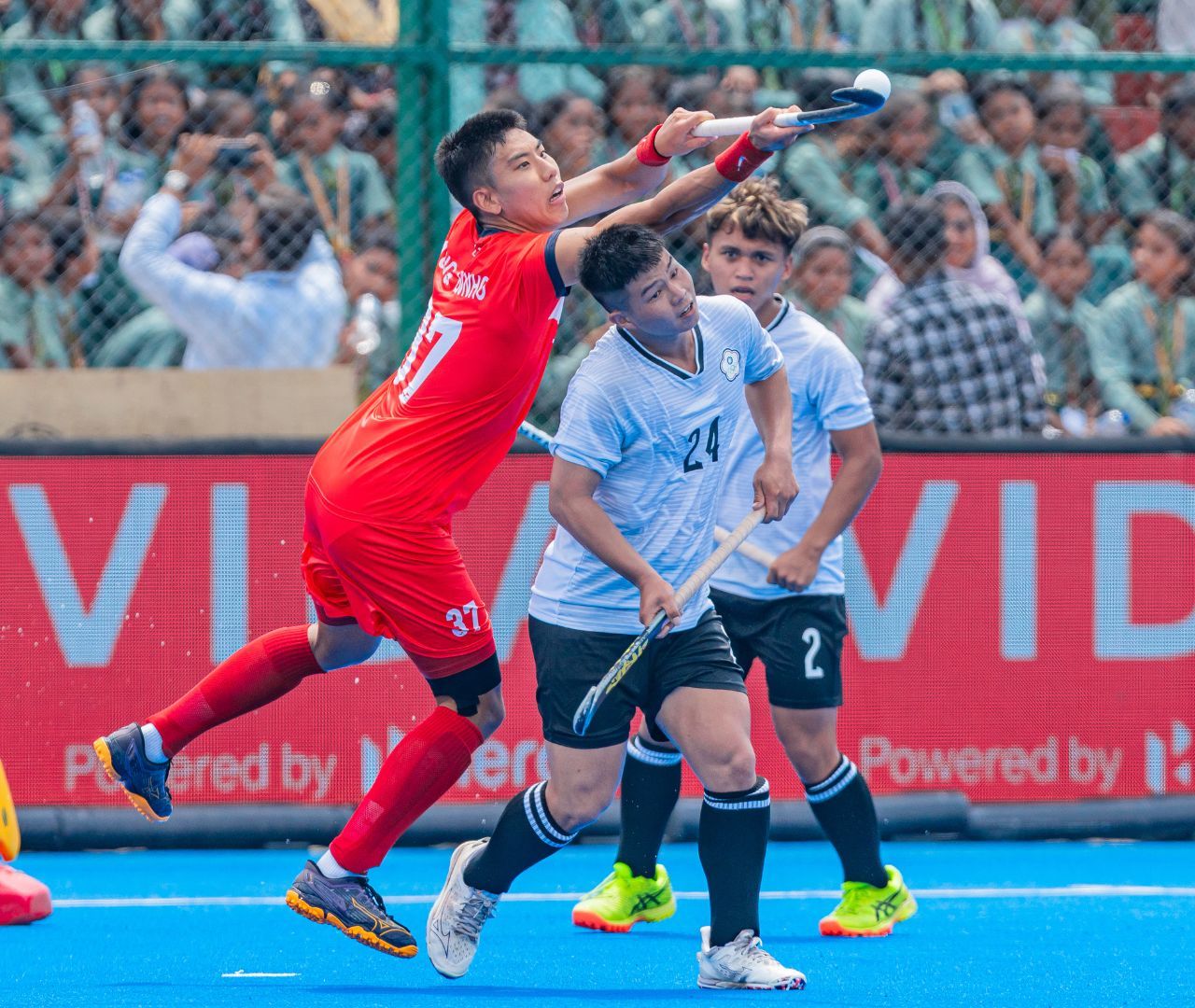 Funding Struggles and Big Dreams Define Chinese Taipei Hockey. @Hockey India Funding Struggles and Big Dreams Define Chinese Taipei Hockey. @Hockey India