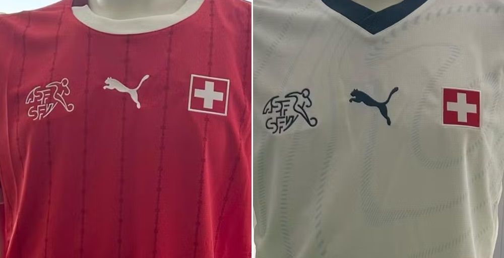 Switzerland Home and Away Kits Switzerland Home and Away Kits