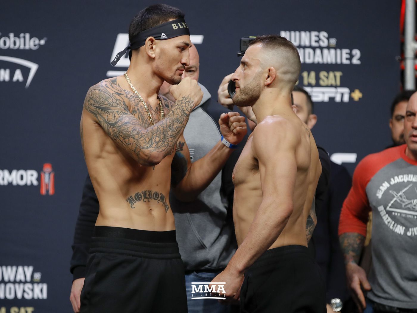 Alexander Volkanovski vs. Max Holloway