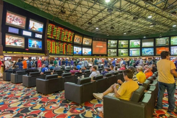 Cross-section of Westgate Sportsbook