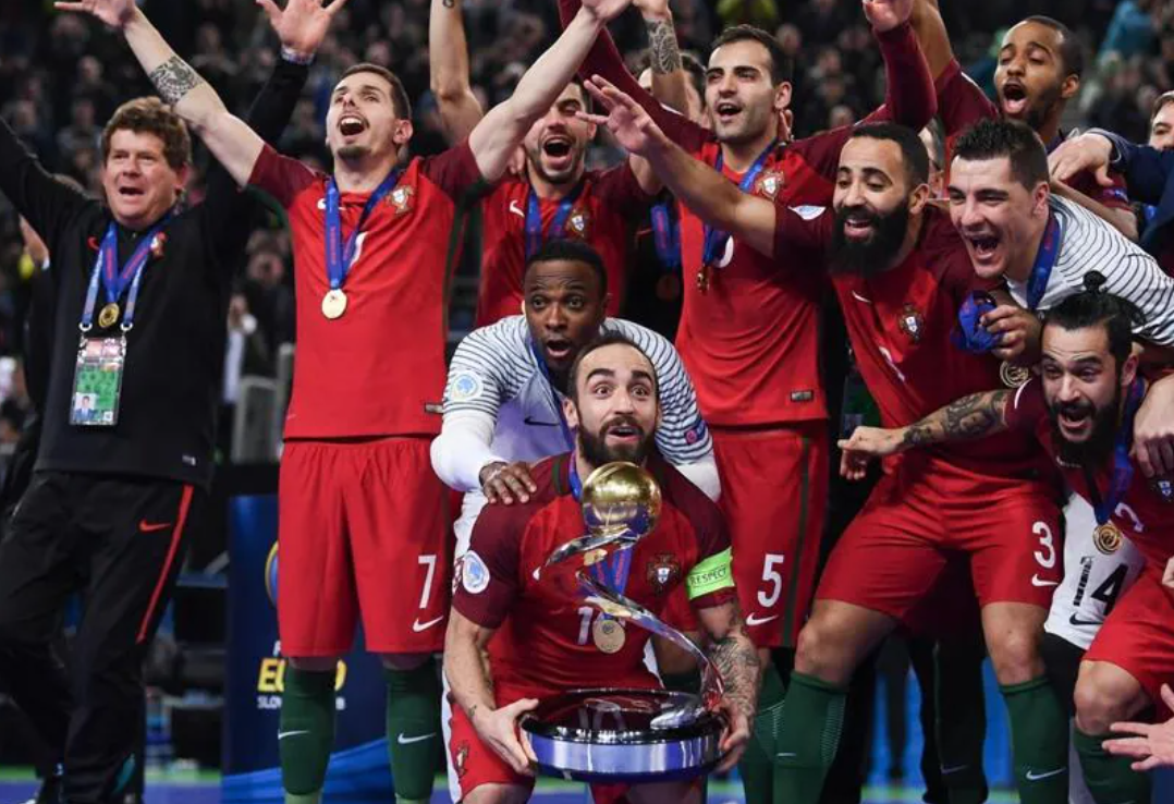 Campeones de la Eurocopa de Fútbol Sala 2018