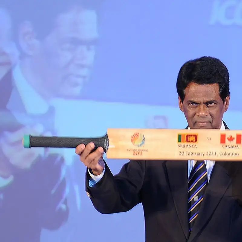 WILL BE MISSED: File photo of Former Sri Lanka cricketer and captain D. S. de Silva @SLC