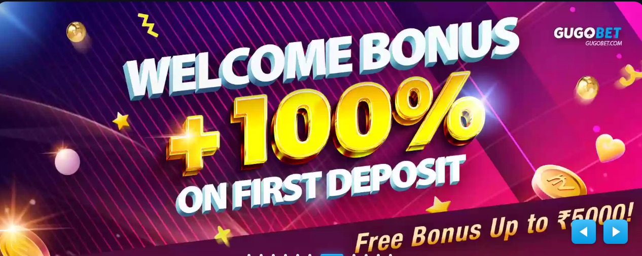 GugoBet App Welcome Bonus