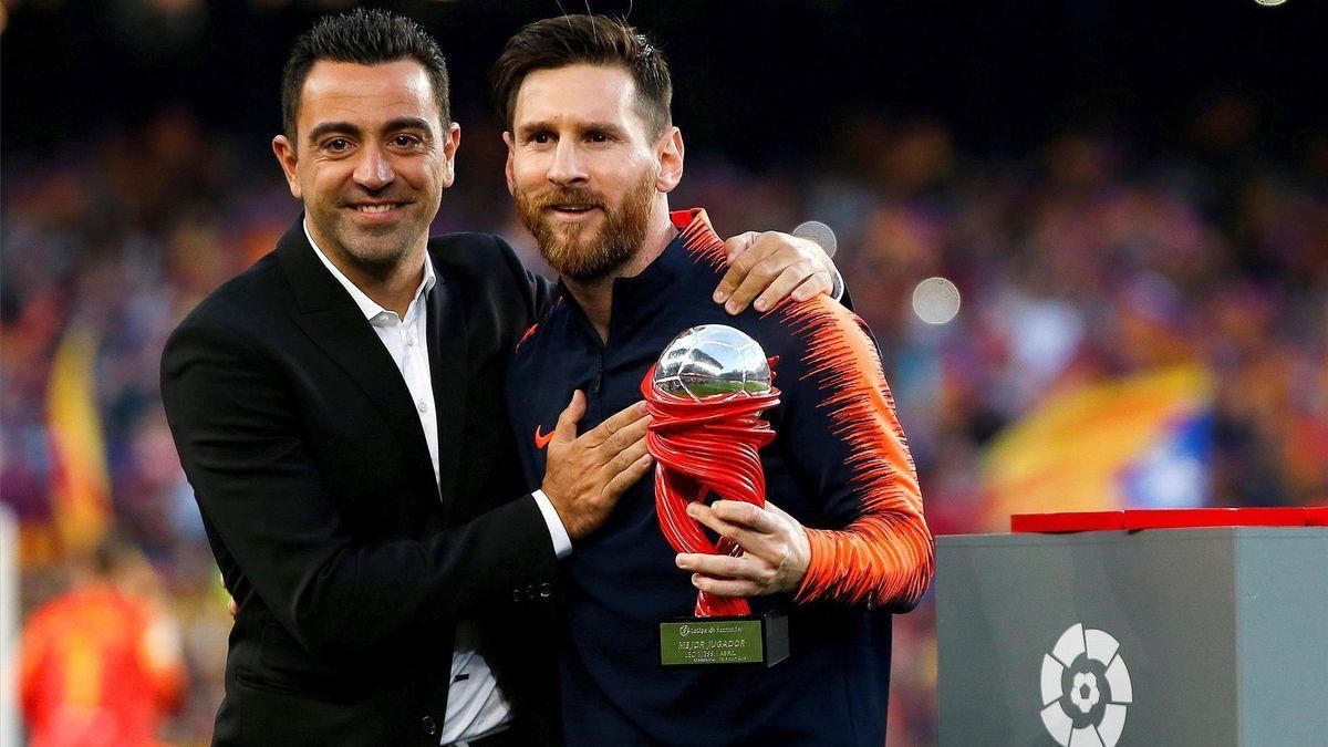Xavi Hernández, Lionel Messi Xavi Hernández, Lionel Messi
