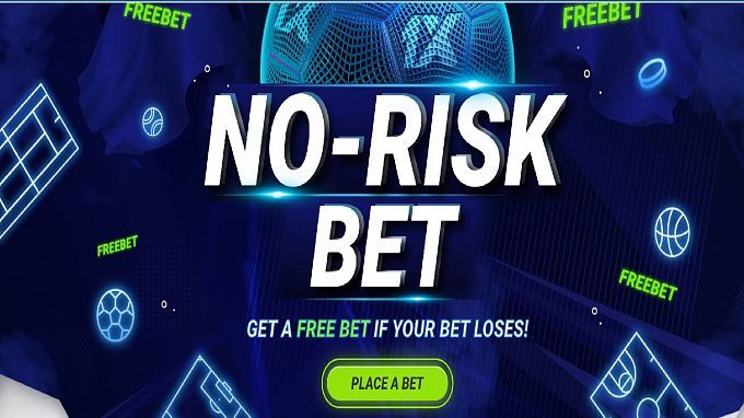 Images show a betting site's free bet page