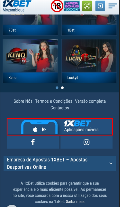 1xbet regras