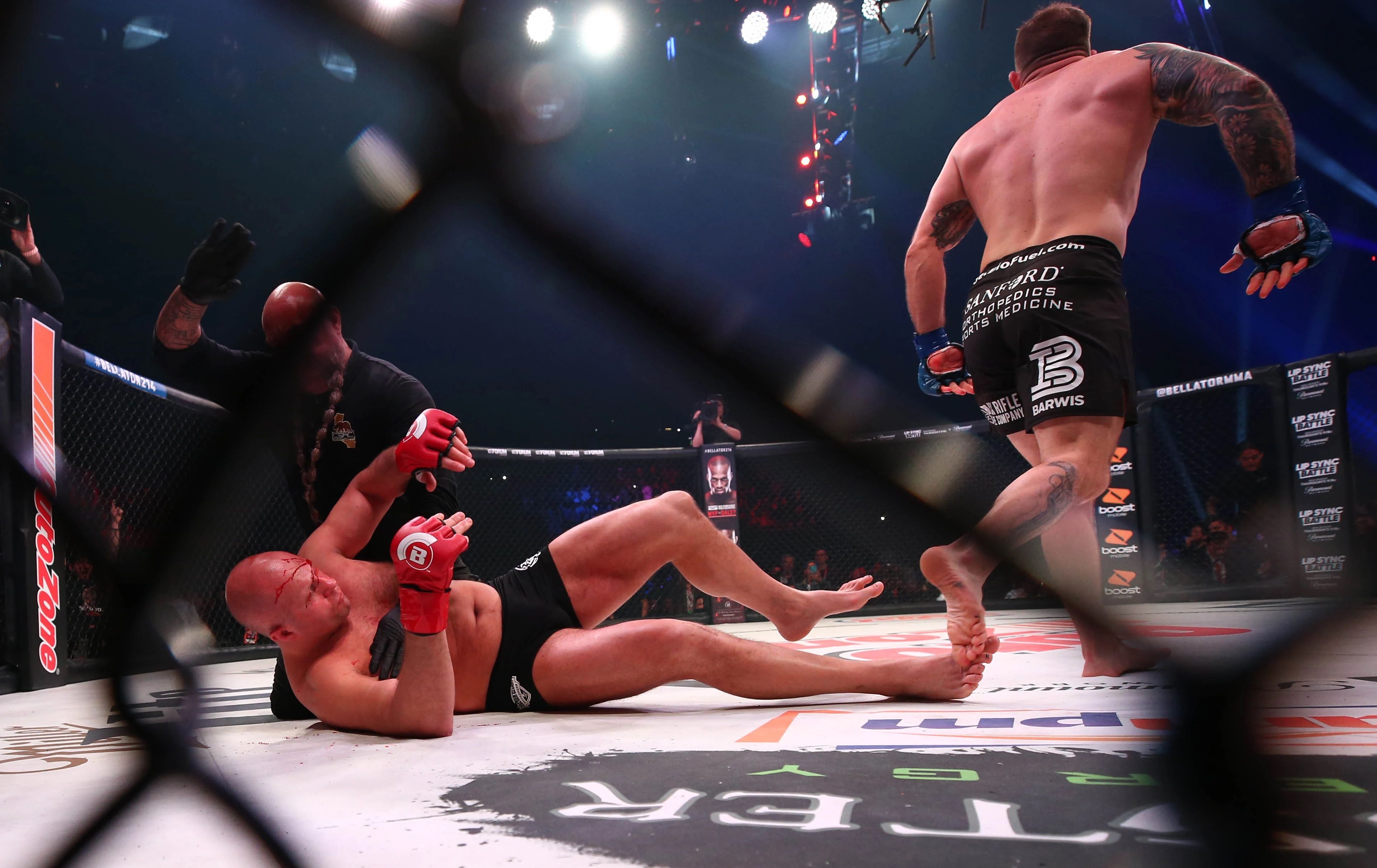 Herb Dean rushing in Herb Dean rushing in