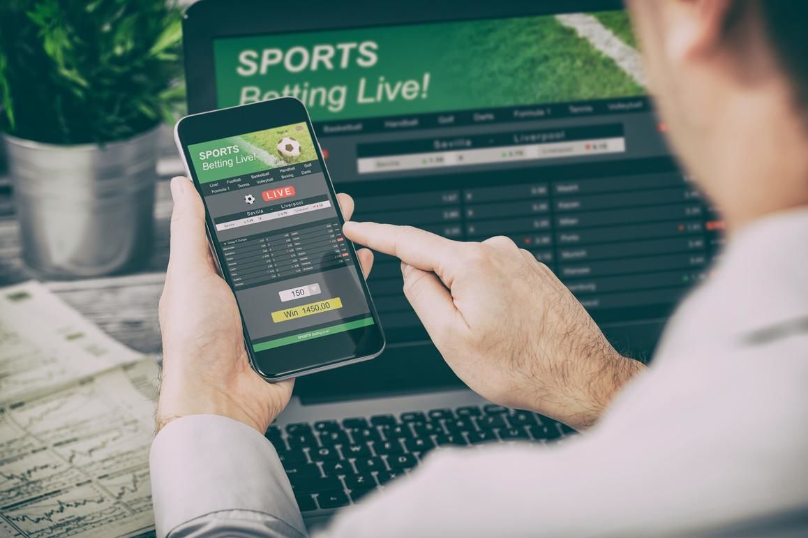 Picture of player enjoying mobile betting