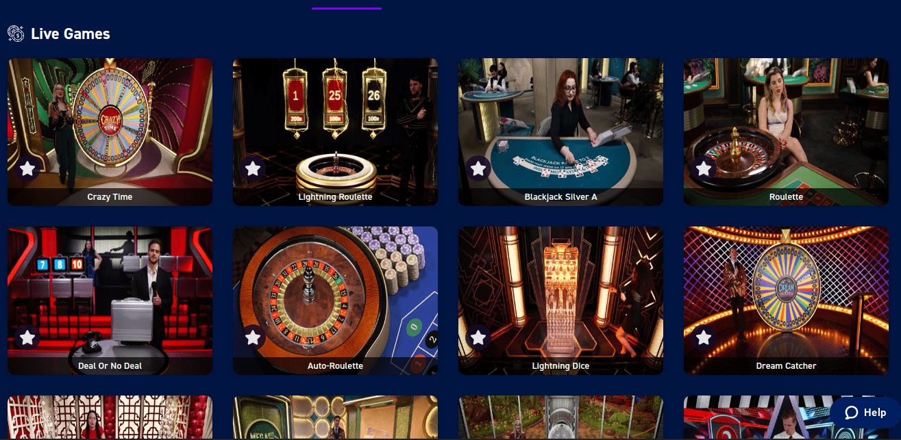 BoyleSports Casino page
