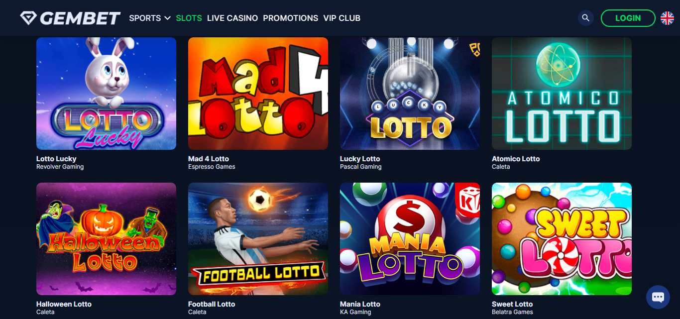 Gembet Online Lottery Gembet Asia Online Lottery