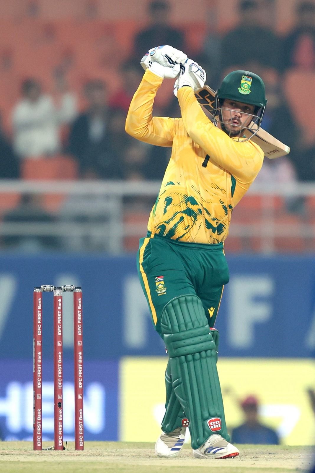 IN FINE FORM: Quinton de Kock fires upfront for South Africa. @ProteasMenCSA/X IN FINE FORM: Quinton de Kock fires upfront for South Africa. @ProteasMenCSA/X