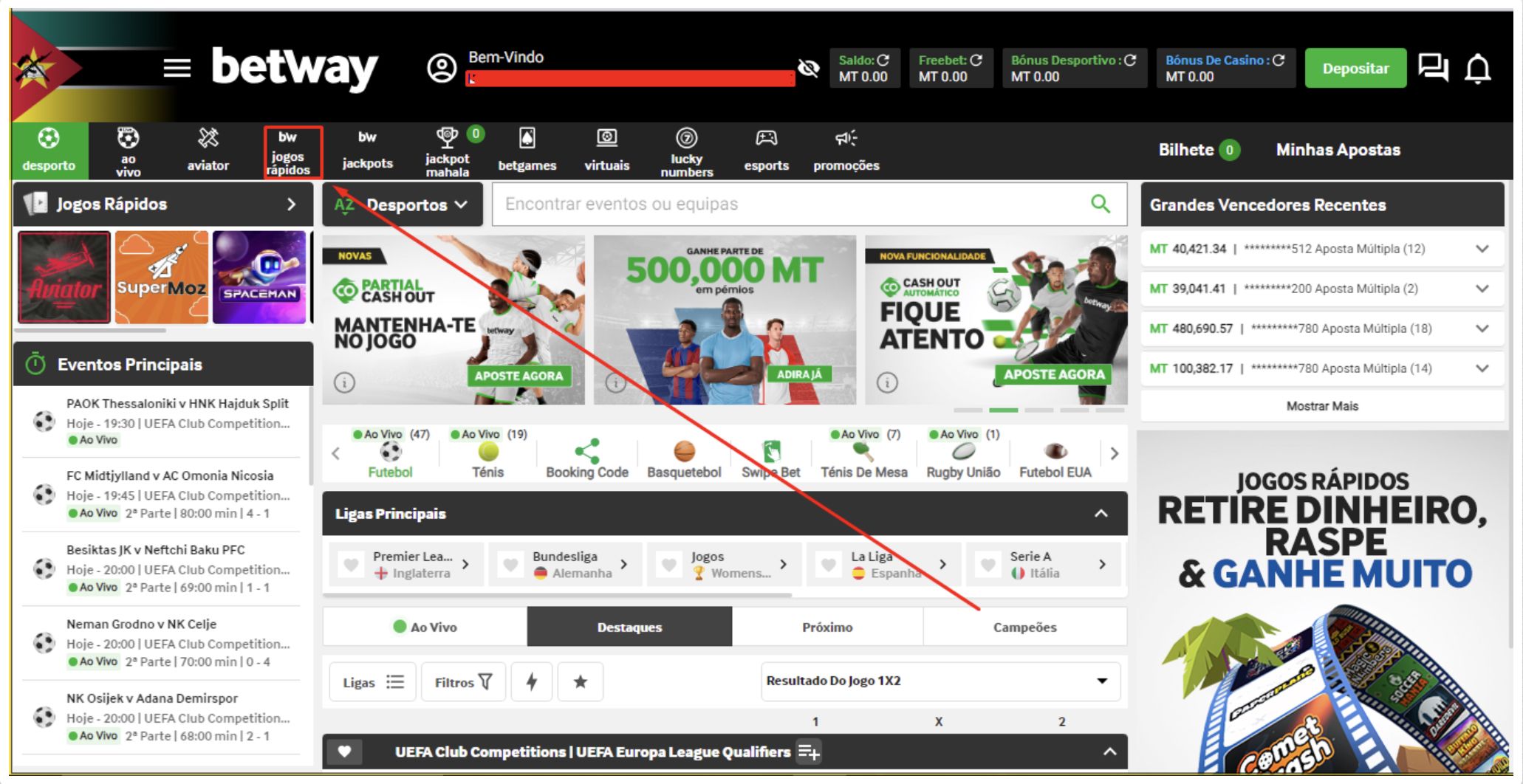 Betway Moçambique