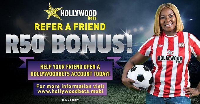Refer a friend Refer a Friend image on Hollywoodbets