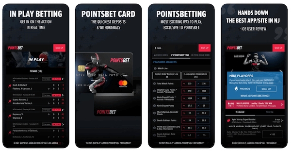 Pointsbet app betting games for football