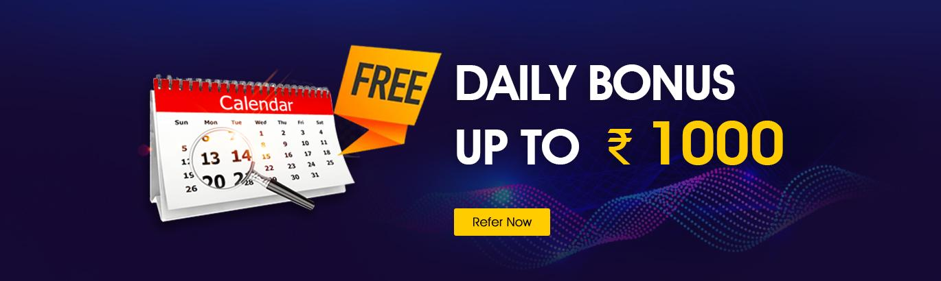 Free daily bonus on BeCric