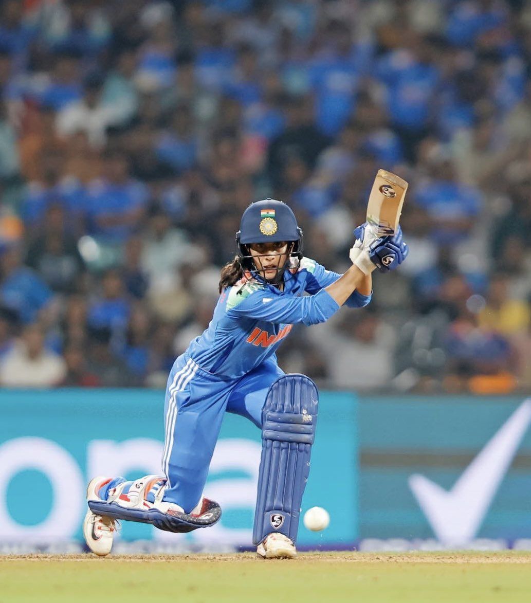 CHAMPIONS STUFF: Jemimah Rodrigues played an innings of her life to see India into the finals. @BCCI/X