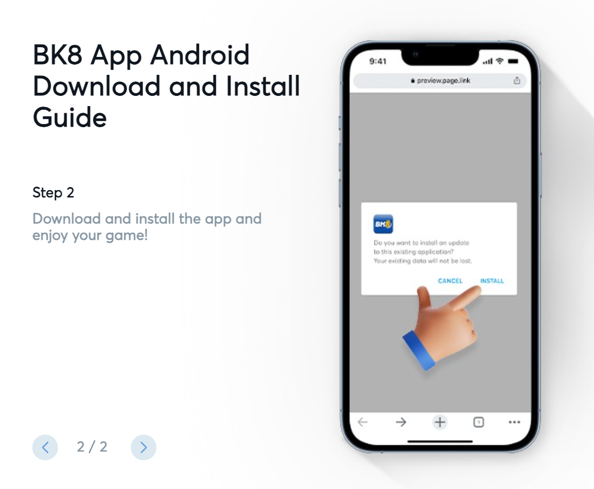 Mag-log in sa BK8 Android App