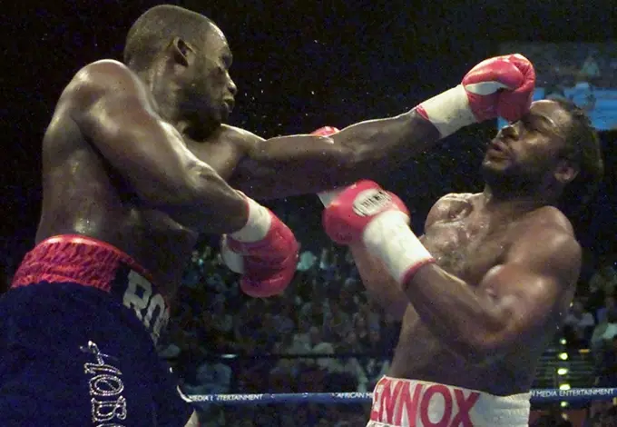 Hasim Rahman vs. Lennox Lewis