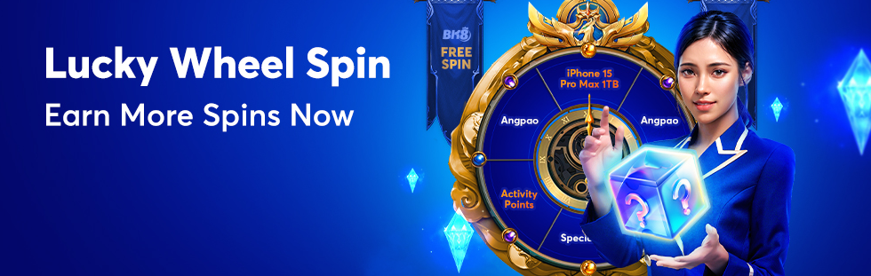 BK8 Lucky Wheel Spin