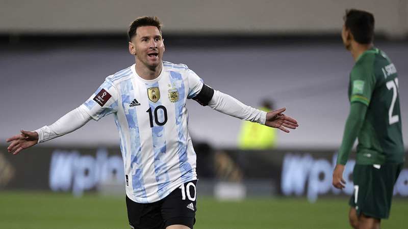 Lionel Messi for Argentina