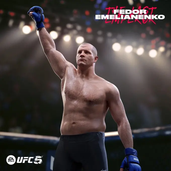 Fedor Emelianenko in the UFC 5 game
