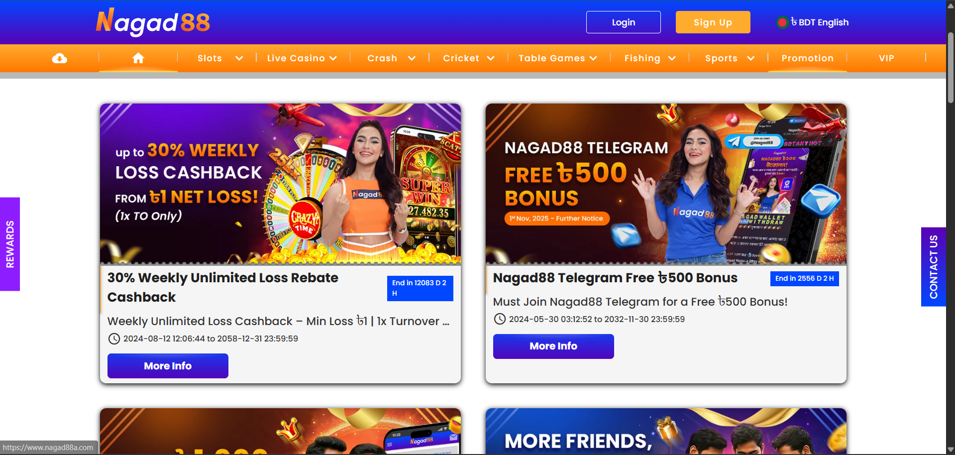 nagad88 offers Nagad88 promotions for the Indians