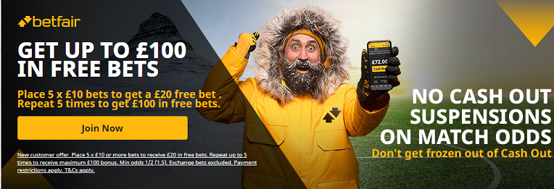 Betfair Nigeria welcome bonus New customers get their deposits matched