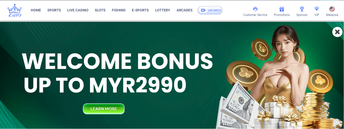 OB9 Slot Welcome OB9 Slot Welcome Bonus