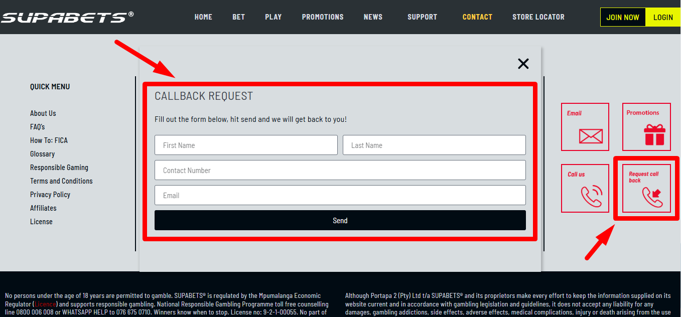 Deleting Your Supabets Account via Live Chat