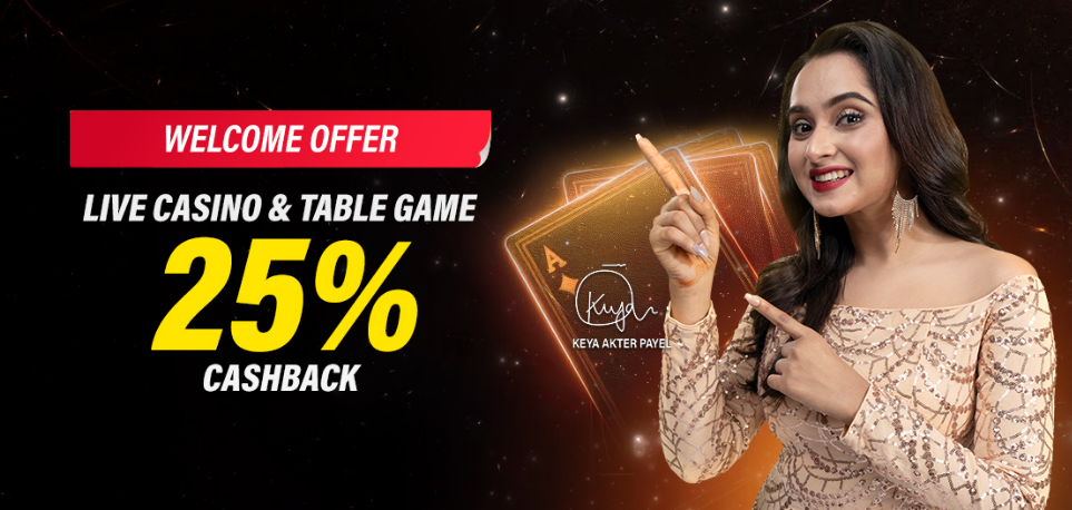 Cashback on Baji live casino