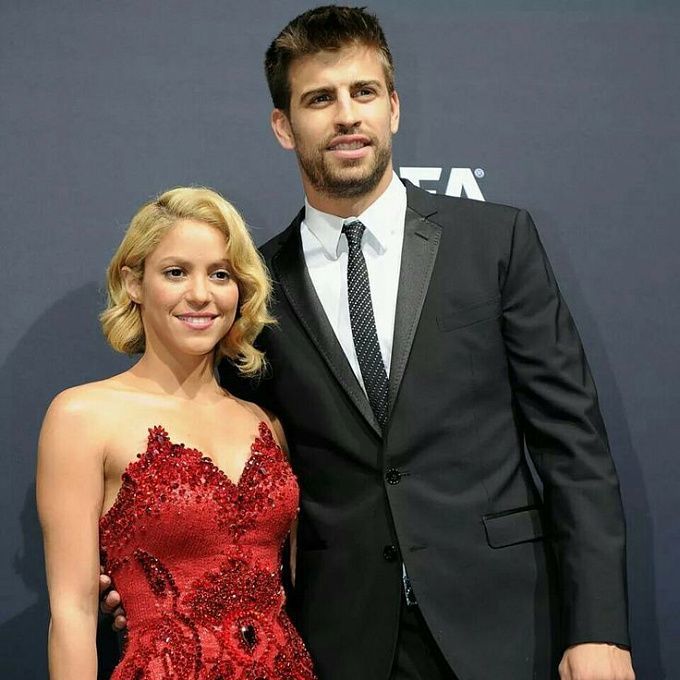 Gerard Pique and Shakira