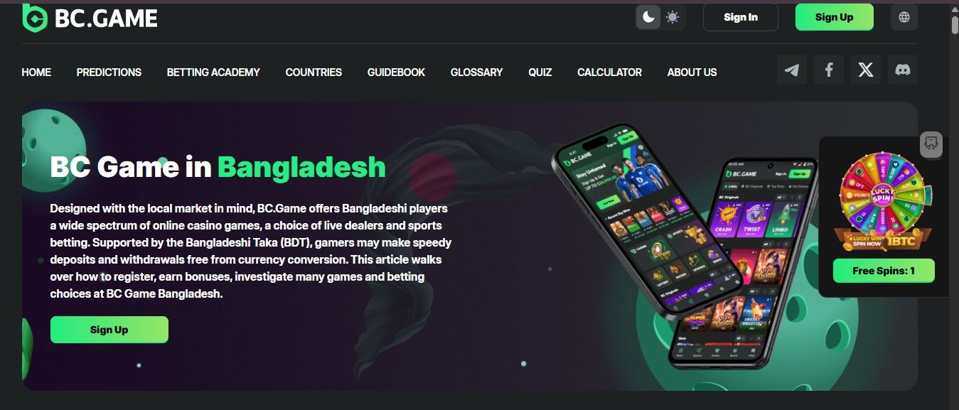 BC.Game app in Bangladesh
