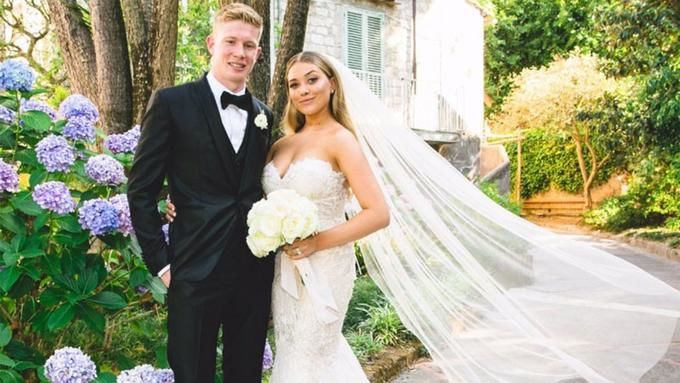 Kevin De Bruyne and Michèle Lacroix