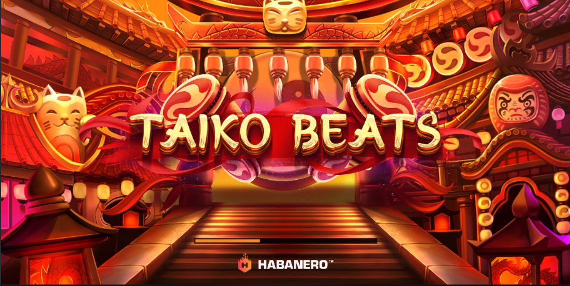 Taiko Beats slot machine image Taiko Beats casino slot banner