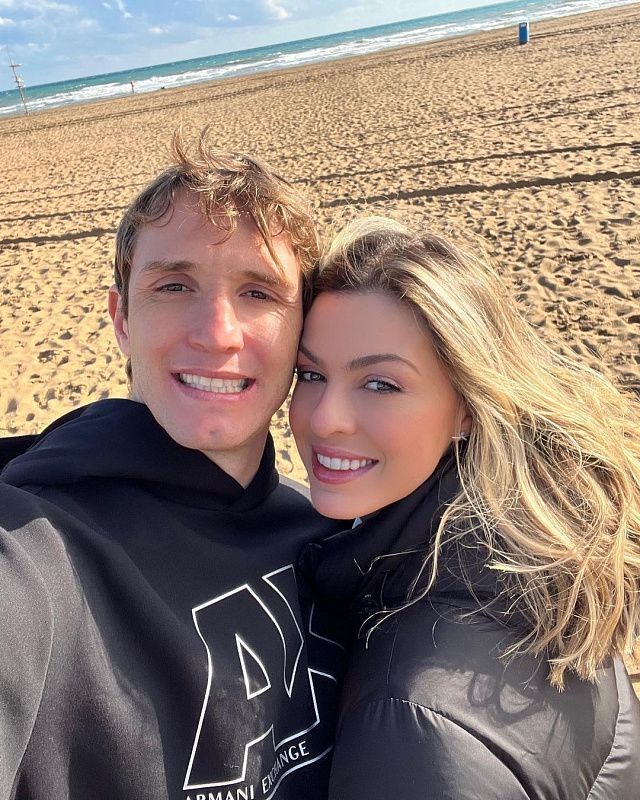 Mariana Schott de Freitas and Mario Fernandes