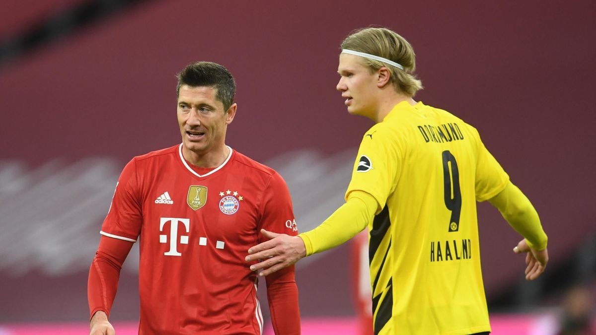 Bayern vs Borussia Dortmund in Bundesliga